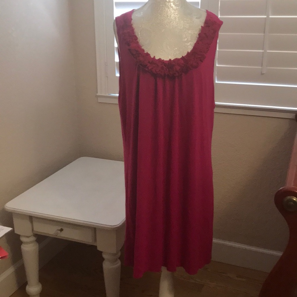 Style and Co. hot pink dress
